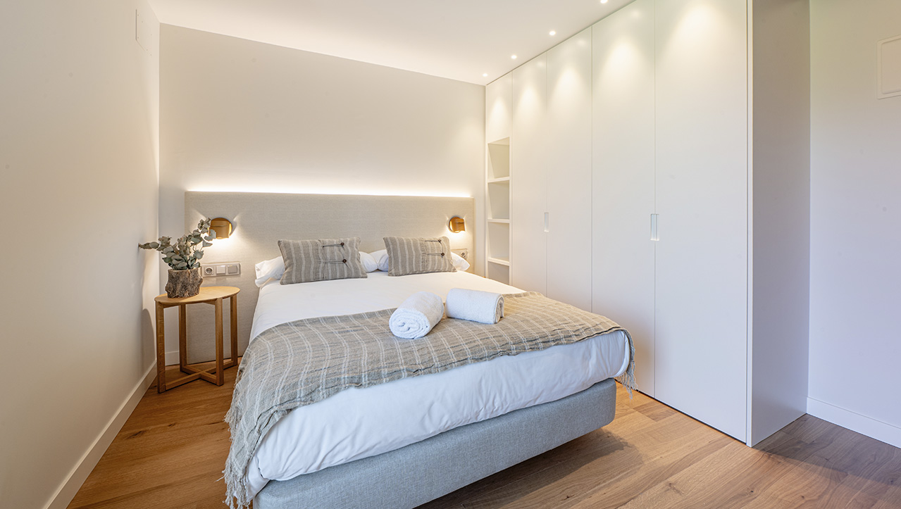 Habitación doble con baño privado exterior