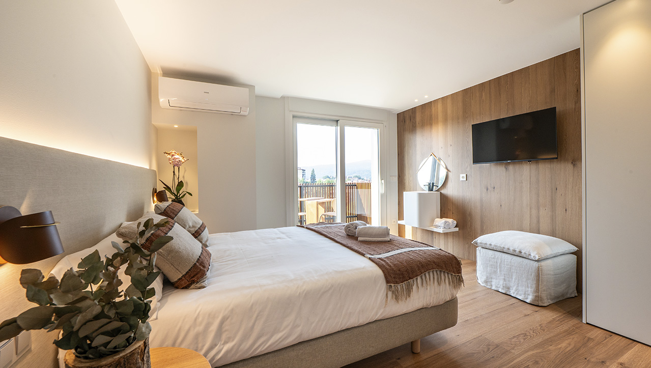 Habitación superior con balcón