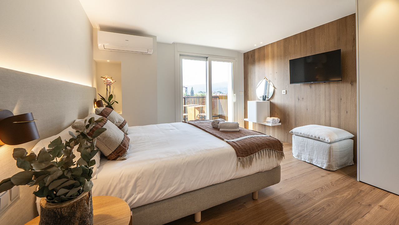 Habitación superior con balcón